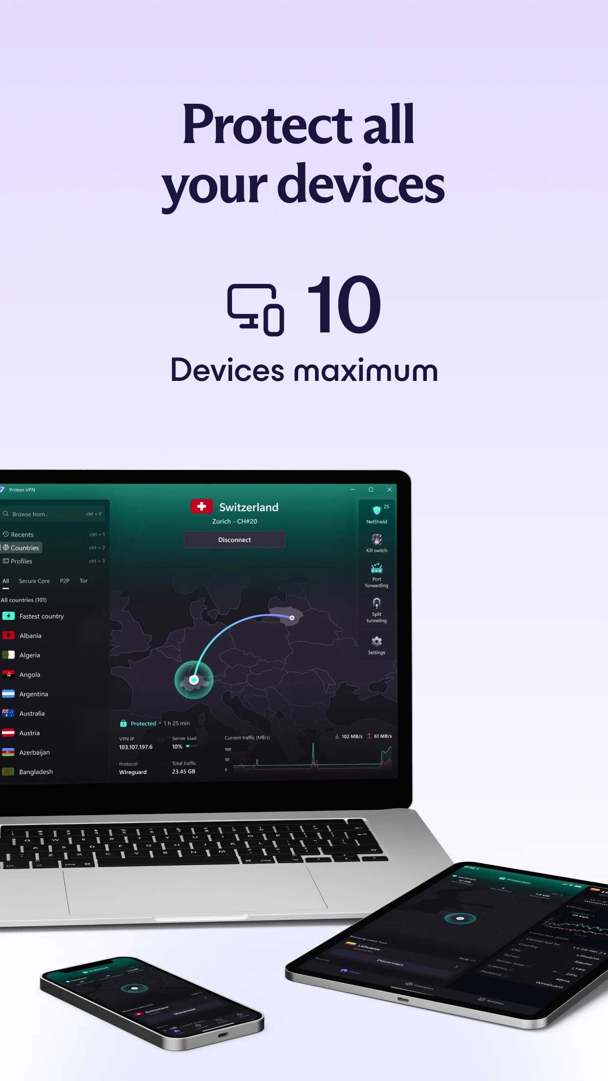 Proton VPN: Fast & Secure VPN screenshot