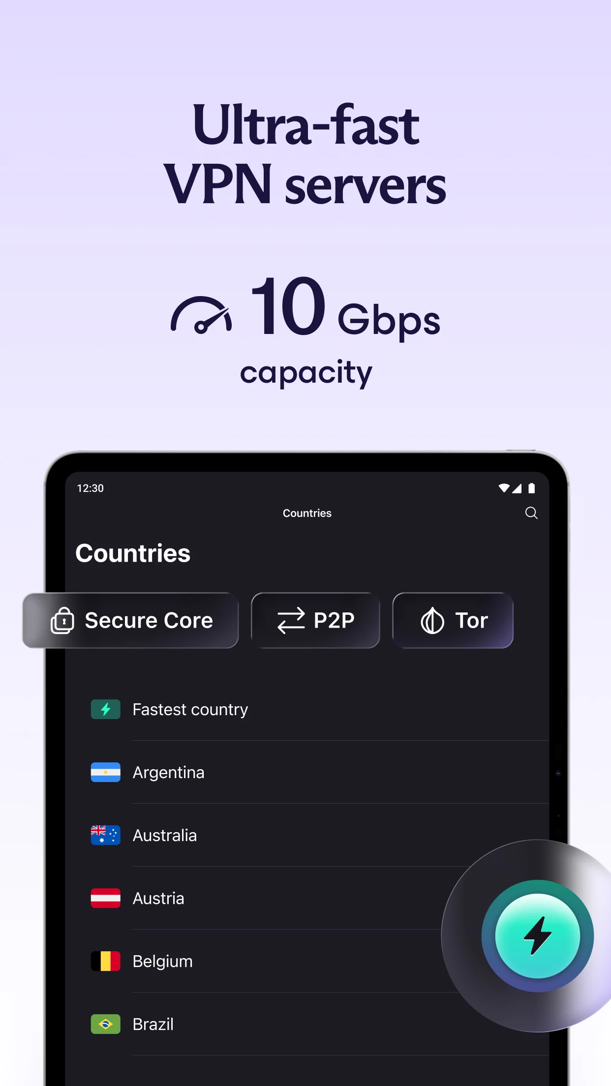 Proton VPN: Fast & Secure VPN screenshot