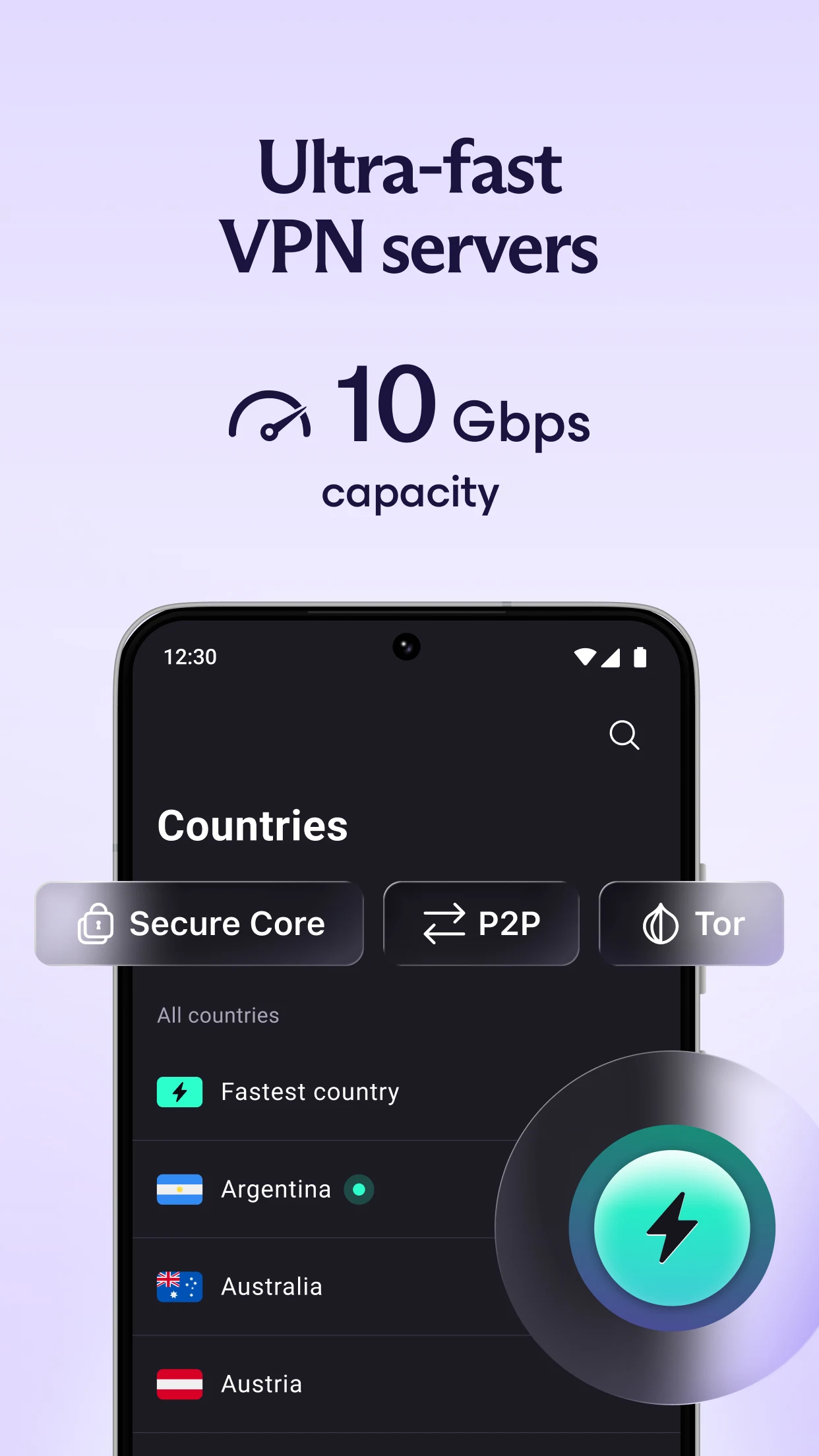 Proton VPN: Fast & Secure VPN screenshot